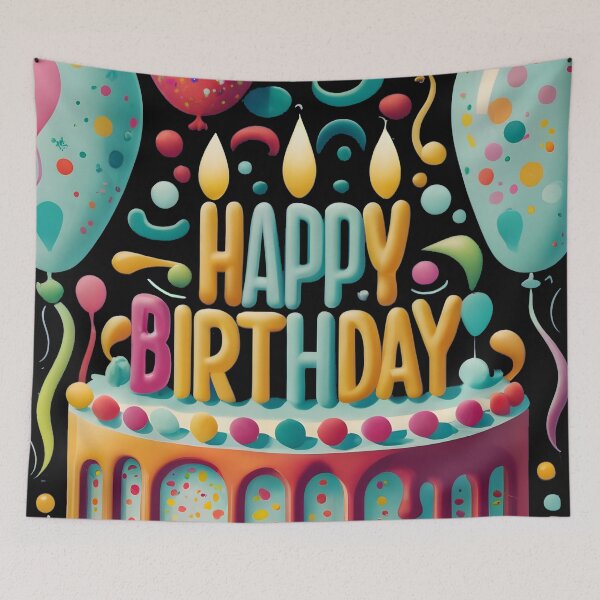 Item preview, Happy Birthday , hbd designed and sold by ratchawoot.