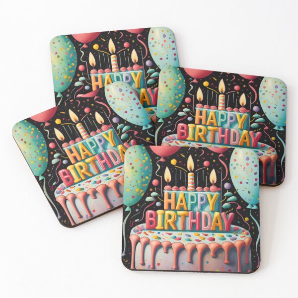 Item preview, Happy Birthday , hbd designed and sold by ratchawoot.