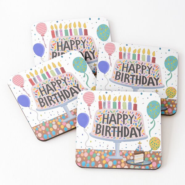 Item preview, Happy Birthday , hbd  designed and sold by ratchawoot.