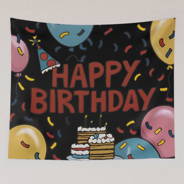 Item preview, Happy Birthday , hbd  designed and sold by ratchawoot.