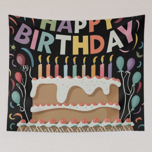 Item preview, Happy Birthday , hbd designed and sold by ratchawoot.