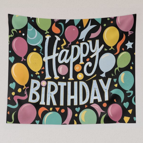 Item preview, Happy Birthday , hbd  designed and sold by ratchawoot.