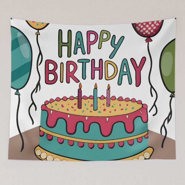 Item preview, Happy Birthday , hbd designed and sold by ratchawoot.