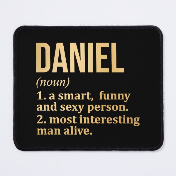 Item preview, Daniel Name Definition in Gold designed and sold by XCIV.