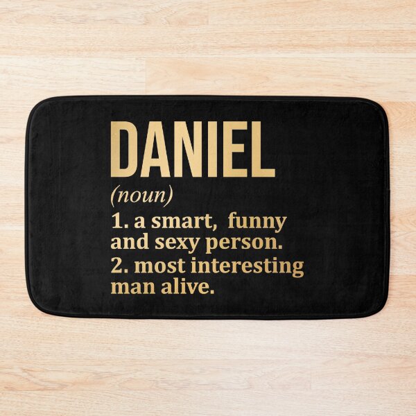 Item preview, Daniel Name Definition in Gold designed and sold by XCIV.