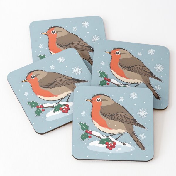 Item preview, Robin Red Christmas Bird designed and sold by WildLadyWood.
