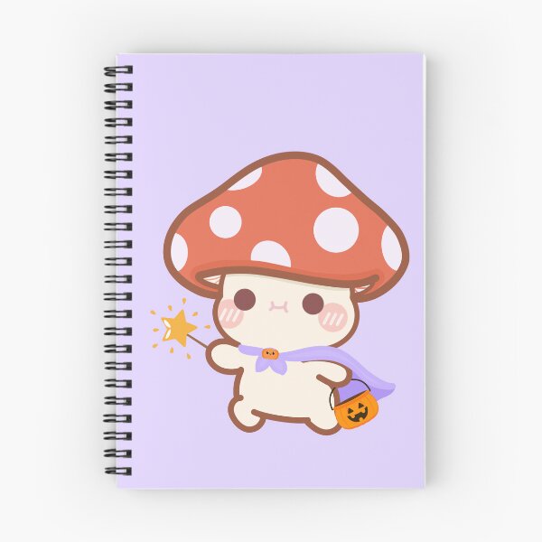 Item preview, Cartoon Mushroom Wizard designed and sold by cutecozynook.
