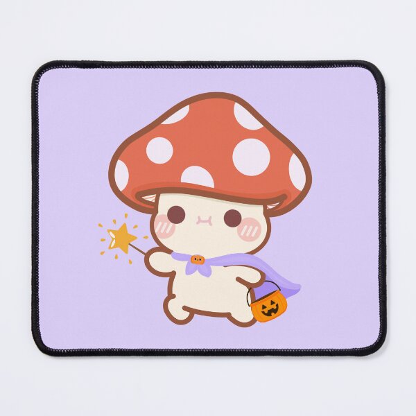 Item preview, Cartoon Mushroom Wizard designed and sold by cutecozynook.
