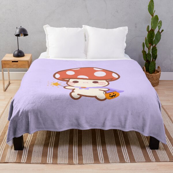 Item preview, Cartoon Mushroom Wizard designed and sold by cutecozynook.