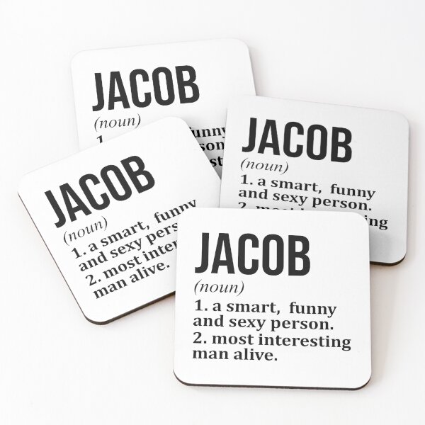 Item preview, Jacob Name Definition designed and sold by XCIV.