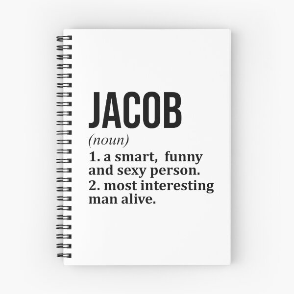 Item preview, Jacob Name Definition designed and sold by XCIV.