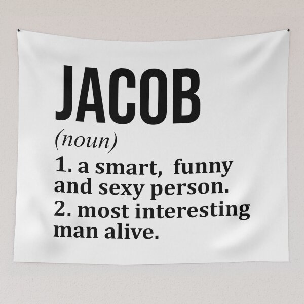 Item preview, Jacob Name Definition designed and sold by XCIV.