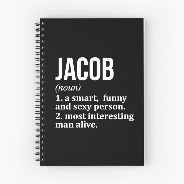 Item preview, Jacob Name Definition in Gold designed and sold by XCIV.