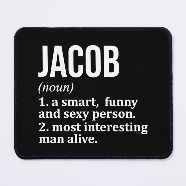 Item preview, Jacob Name Definition in Gold designed and sold by XCIV.
