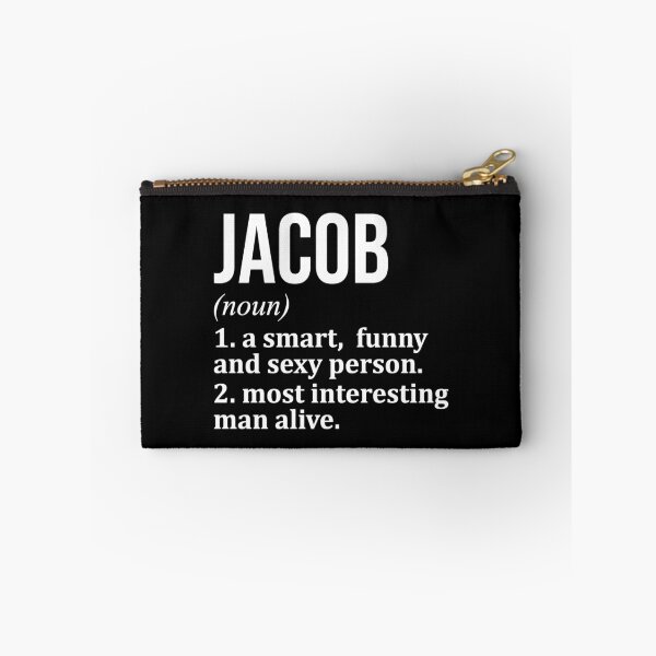 Item preview, Jacob Name Definition in Gold designed and sold by XCIV.