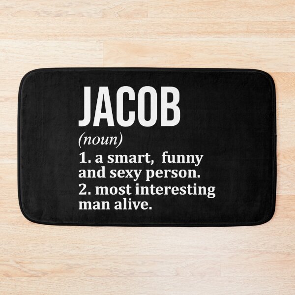 Item preview, Jacob Name Definition in Gold designed and sold by XCIV.