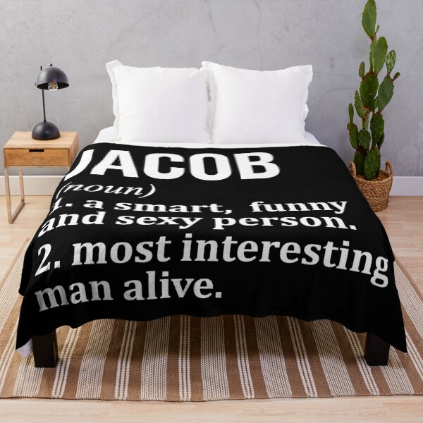 Item preview, Jacob Name Definition in Gold designed and sold by XCIV.