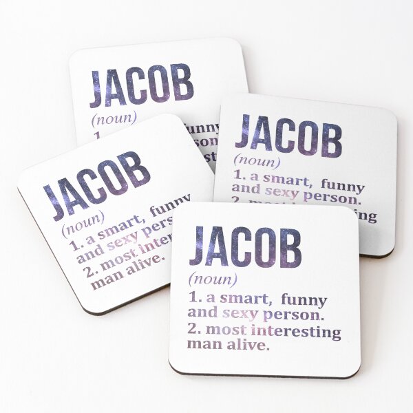 Item preview, Jacob Name Definition designed and sold by XCIV.