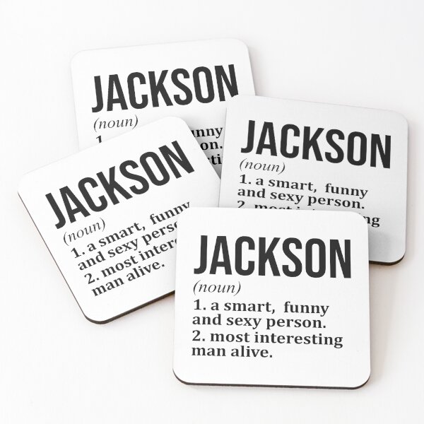 Item preview, Jackson Name Definition designed and sold by XCIV.