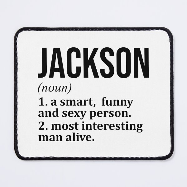Item preview, Jackson Name Definition designed and sold by XCIV.