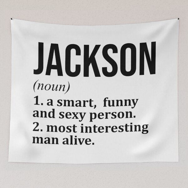 Item preview, Jackson Name Definition designed and sold by XCIV.