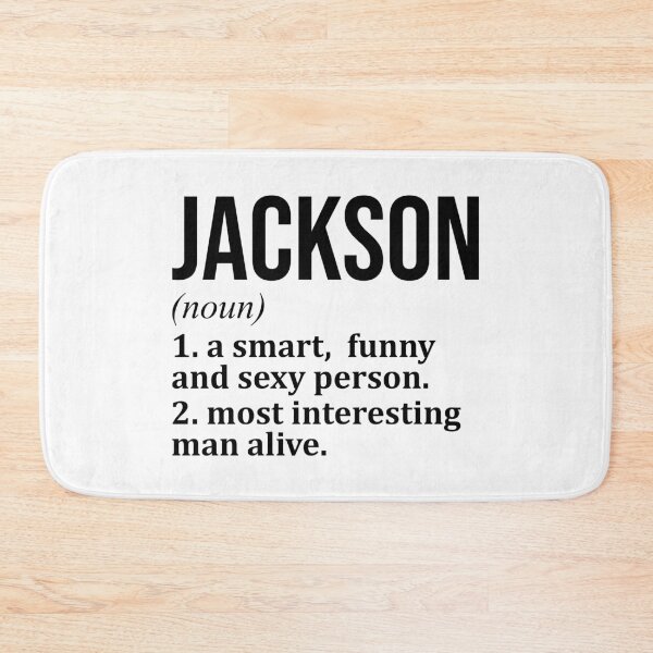 Item preview, Jackson Name Definition designed and sold by XCIV.