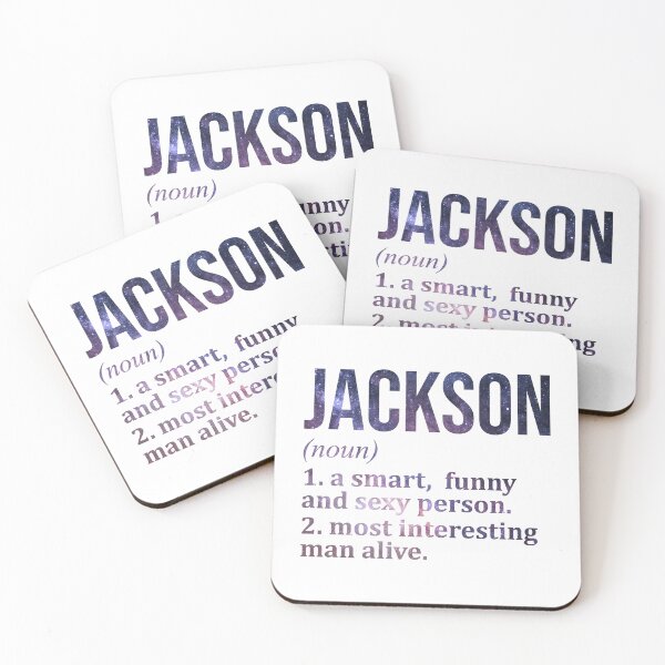 Item preview, Jackson Name Definition designed and sold by XCIV.