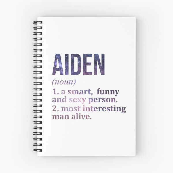 Item preview, Aiden Name Definition designed and sold by XCIV.