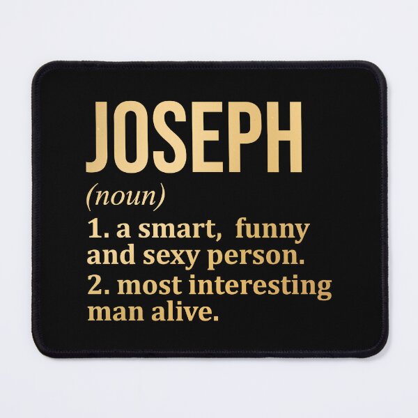 Item preview, Joseph Name Definition in Gold designed and sold by XCIV.