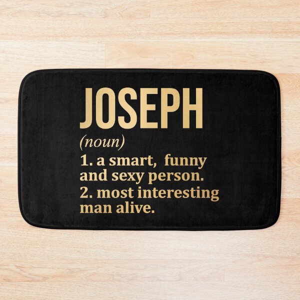 Item preview, Joseph Name Definition in Gold designed and sold by XCIV.