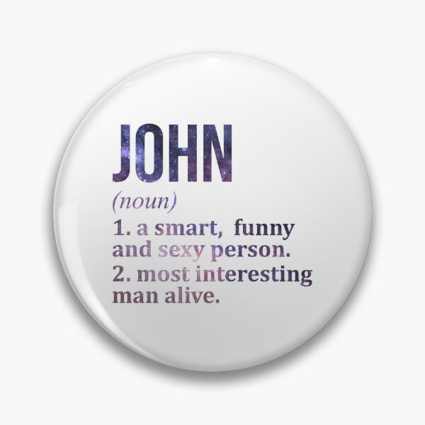 Item preview, John Name Definition designed and sold by XCIV.