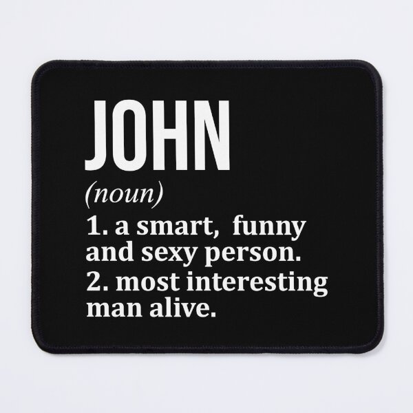Item preview, John Name Definition designed and sold by XCIV.