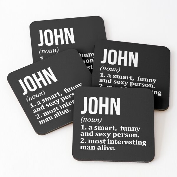 Item preview, John Name Definition designed and sold by XCIV.
