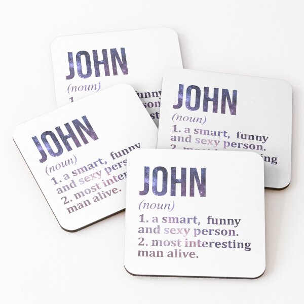 Item preview, John Name Definition designed and sold by XCIV.