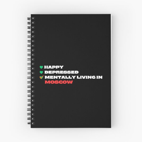 Aperçu de l'œuvre Vivre mentalement à Moscou créée et vendue par Itsheartshop.