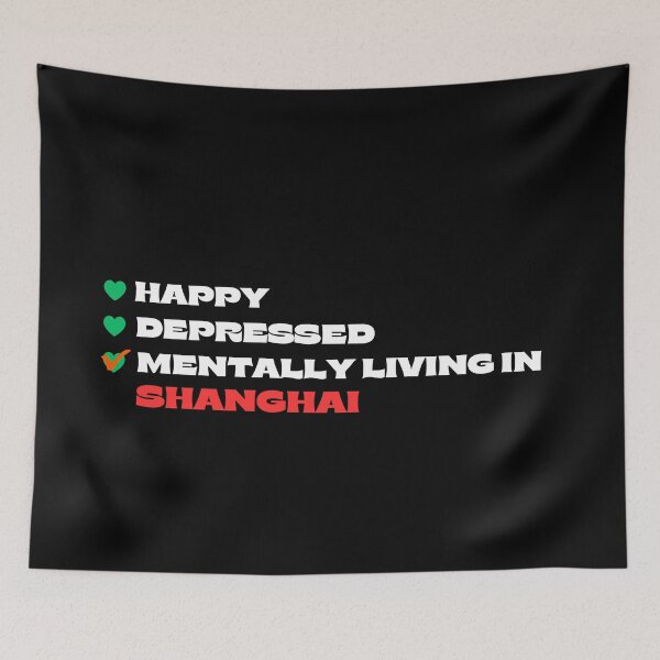 Item preview, Mentally Living In Shanghai designed and sold by Itsheartshop.