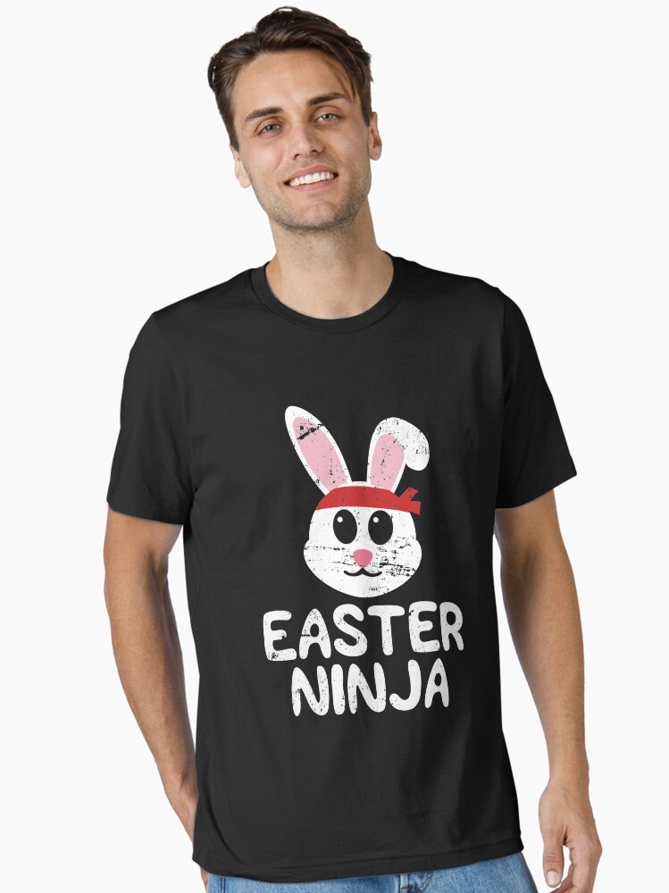 Cute Easter Egg Hunt Easter Bunny Ninja T-Shirt Cute Easter Egg Hunt Easter Bunny Ninja T-Shirt