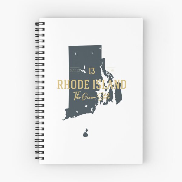 Item preview, American state map. Rhode Island. The Ocean State designed and sold by dk-design85.