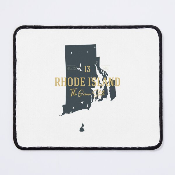 Item preview, American state map. Rhode Island. The Ocean State designed and sold by dk-design85.