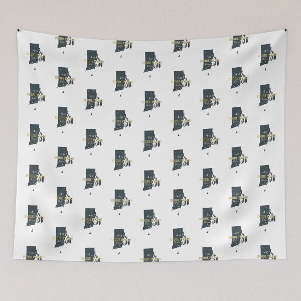 Item preview, American state map. Rhode Island. The Ocean State designed and sold by dk-design85.
