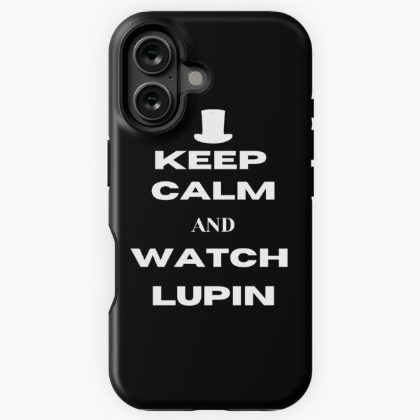 Item preview, Keep Calm and Watch LUPIN designed and sold by creativerooney.