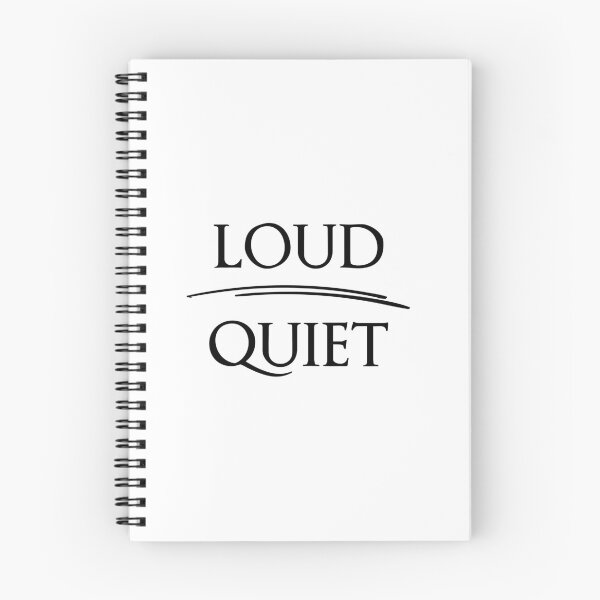 Item preview, LOUD QUIET The design of Antonyms designed and sold by IssaraStudio.