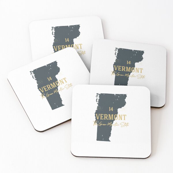 Item preview, American state map. Vermont. The Green Mountain State designed and sold by dk-design85.