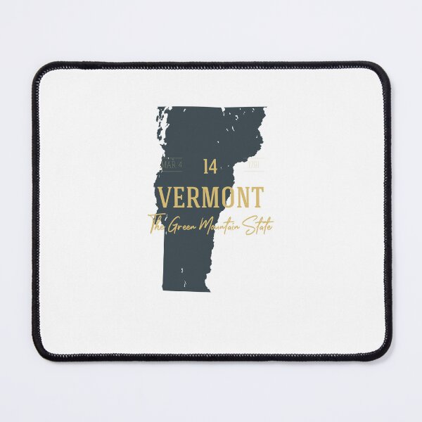 Item preview, American state map. Vermont. The Green Mountain State designed and sold by dk-design85.