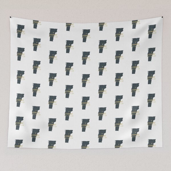 Item preview, American state map. Vermont. The Green Mountain State designed and sold by dk-design85.