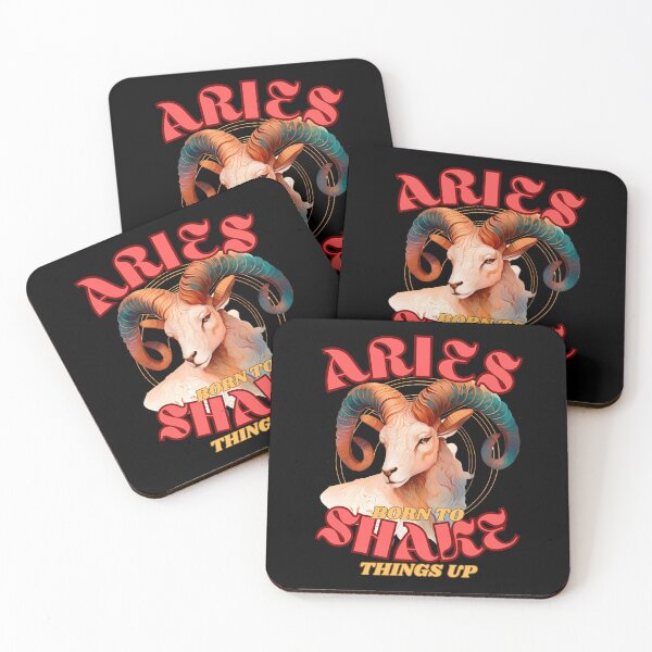 Item preview, Aries: Born To Shake Things Up. aries girl designed and sold by ZodiacWonders.