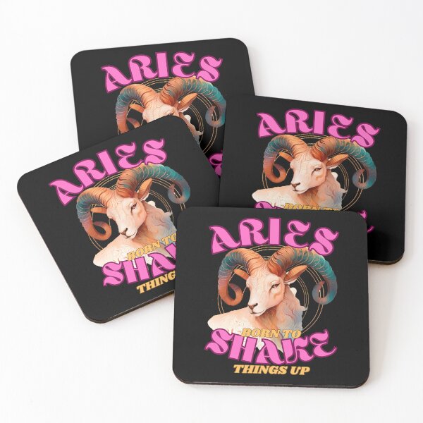 Item preview, Aries: Born To Shake Things Up. aries lover designed and sold by ZodiacWonders.