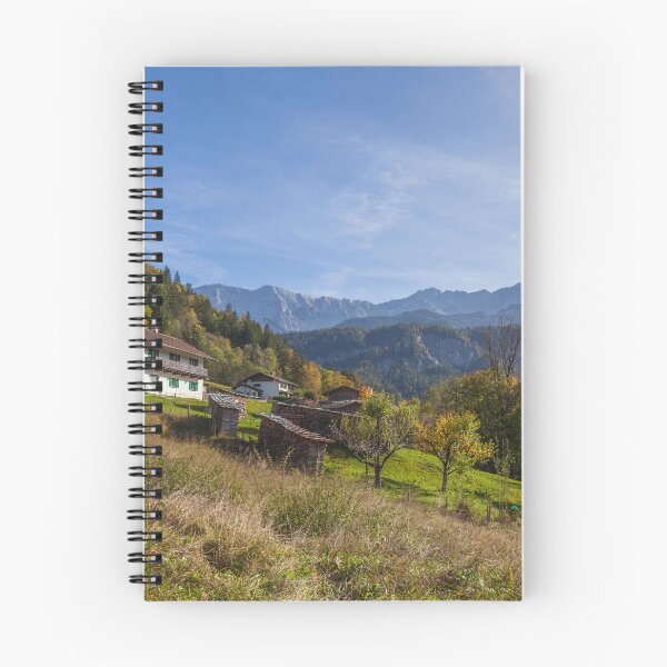 Item preview, Graseck Alm with Wetterstein Mountains, Garmisch-Partenkirchen designed and sold by Torsten  Krüger.