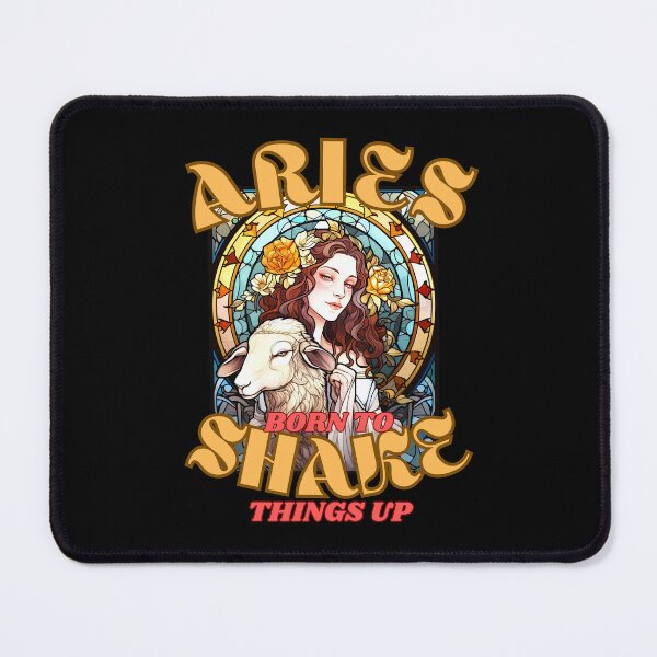 Item preview, Aries: Born To Shake Things Up. cute aries designed and sold by ZodiacWonders.