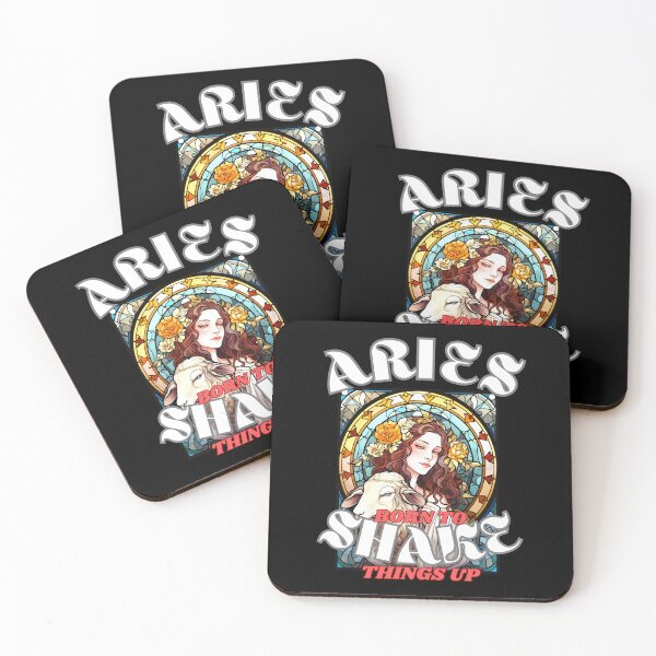 Item preview, Aries: Born To Shake Things Up. aries march designed and sold by ZodiacWonders.